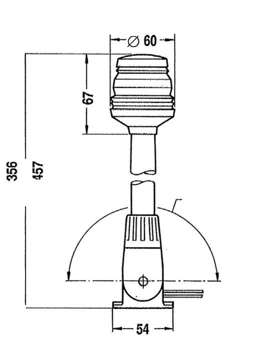 Aqua Signal 20 Toplicht 2 Aqua Signal 20 Toplicht - Afbeelding 2