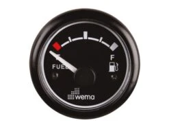 Brandstofmeter Wema (Zwart)