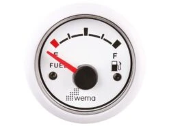 Brandstofmeter Wema (Wit)