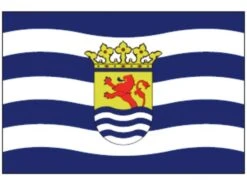 Bootvlag Zeeland (Grootte: 30 X 45cm)