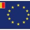 Bootvlag Belgie En Europa (Grootte: 50 X 75cm)