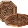 Boot Tafelblad Teak Achthoekig