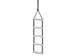 Touwladder (Grootte: 5 Treden (lengte: 165cm))