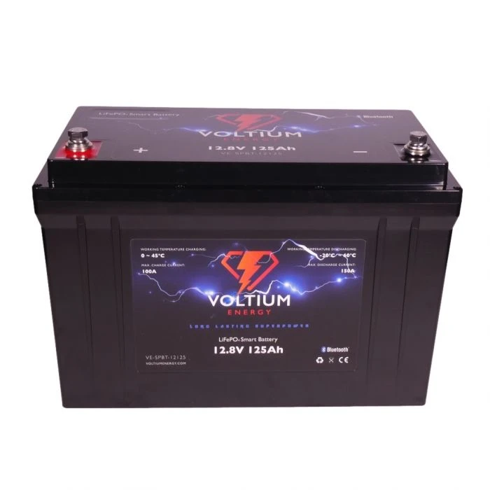 Voltium 12V 125AH Lithium Accu 1 Voltium 12V 125AH Lithium Accu