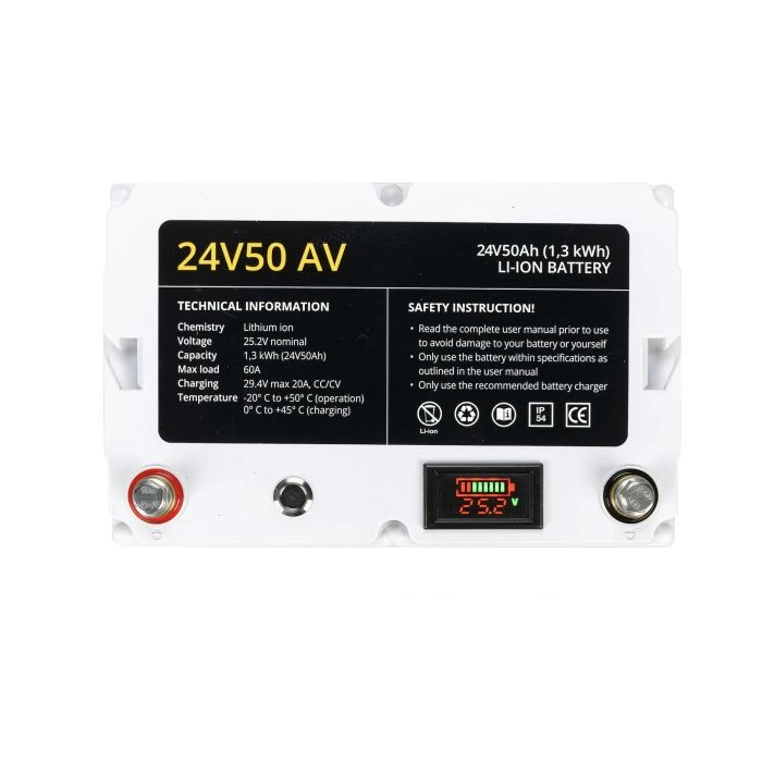 Rebelcell 24V 50AH Lithium Accu 3 Rebelcell 24V 50AH Lithium Accu - Afbeelding 3