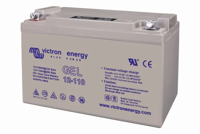 Victron 12V 110AH Gel Accu 2 Victron 12V 110AH Gel Accu - Afbeelding 2
