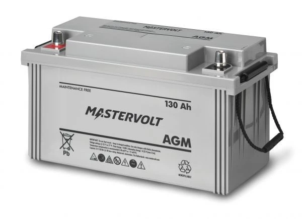 Mastervolt 12V 130AH AGM Accu 1 Mastervolt 12V 130AH AGM Accu