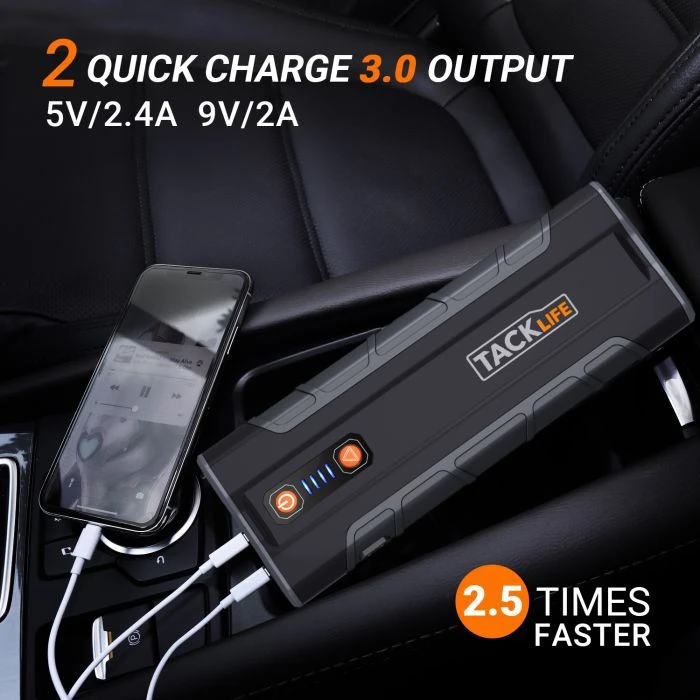 Tacklife T8 Max Startbooster 5 Tacklife T8 Max Startbooster - Afbeelding 5