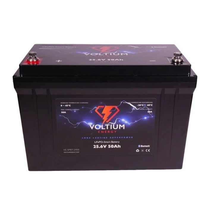 Voltium 24V 50AH Lithium Accu 1 Voltium 24V 50AH Lithium Accu