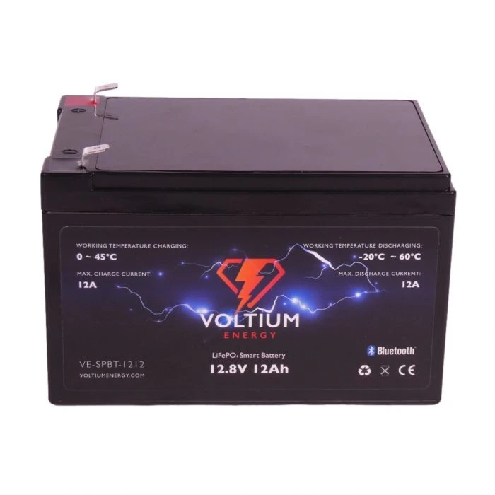 Voltium 12V 12AH Lithium Accu 1 Voltium 12V 12AH Lithium Accu