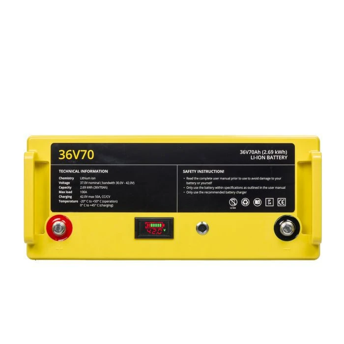 Rebelcell 36V 70AH Lithium Accu 2 Rebelcell 36V 70AH Lithium Accu - Afbeelding 2