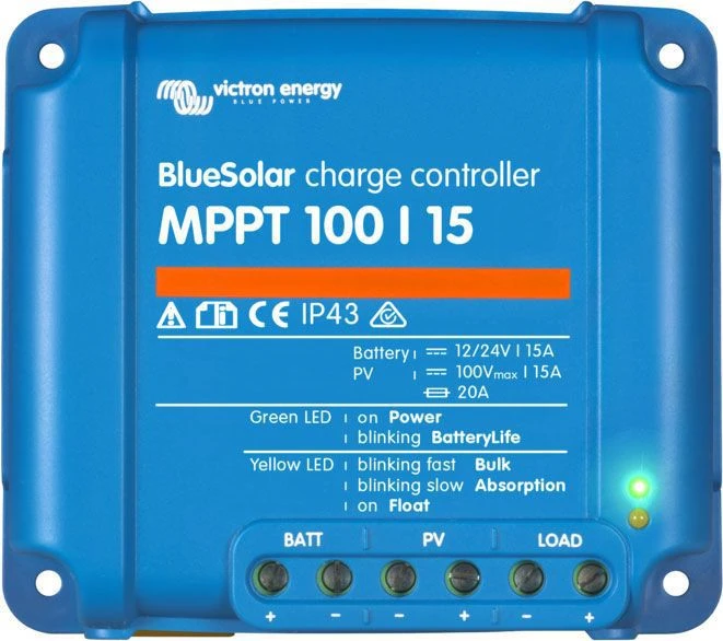 Victron Blue Solar MPPT 100/15 Laadregelaar 1 Victron Blue Solar MPPT 100/15 Laadregelaar