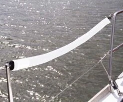 Boot Railing Kussen Pro (paar) (wit) (Grootte: Lengte 90cm)