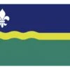 Bootvlag Flevoland (Grootte: 20 X 30cm)