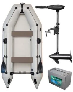 Rubberboot Met Motor Set - Groep